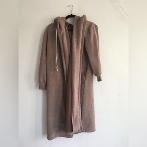Brown Women’s Long Coat Jacket